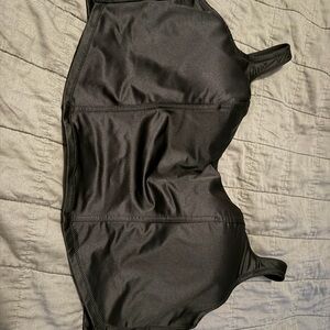 NWOT PINK Victoria's Secret Black Longline Satin Bra